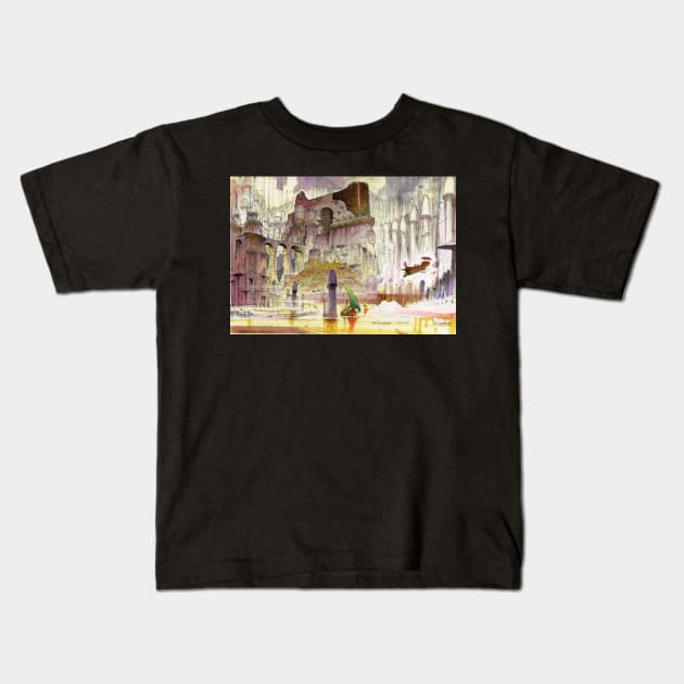 Moebius - Jean Giraud  - voyage d'hermes Kids T-Shirt by QualityArtFirst